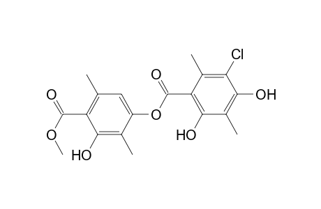 5-CHLORO-4-O-DEMBARSAEURE-METHYLESTER