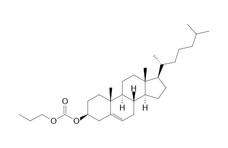 Carbonic acid, cholesteryl propyl ester