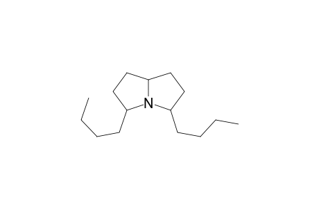 3,5-Dibutylhexahydro-1H-pyrrolizine