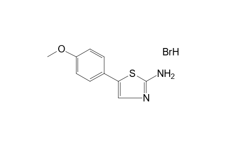 2-amino-5-(p-methoxyphenyl)thiazole, monohydrobromide