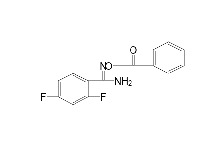 O-benzoyl-2,4-difluorobenzamidoxime