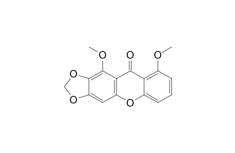 1,8-DIMETHOXY-2,3-METHYLENEDIOXYXANTHONE