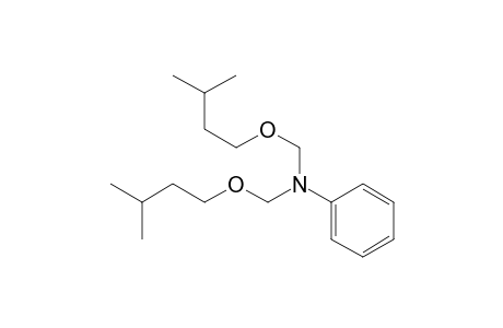 Benzenamine, N,N-bis[(3-methylbutoxy)methyl]-