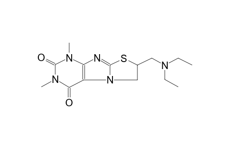 6,8-DIMETHYL-2-DIETHYLAMINOMETHYL-2,3-DIHYDROTHIAZOLO[2,3-F]XANTHINE