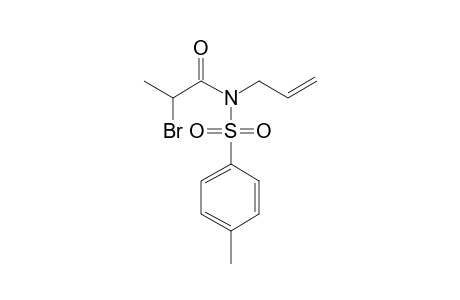 2-Bromanyl-N-(4-methylphenyl)sulfonyl-N-prop-2-enyl-propanamide