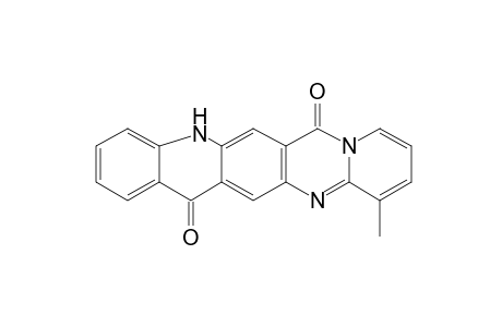 12-methyl-5H-pyrido[1',2':1,2]pyrimido[4,5-b]acridine-7,15-dione