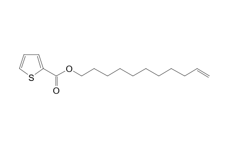 2-Thiophenecarboxylic acid, undec-10-enyl ester