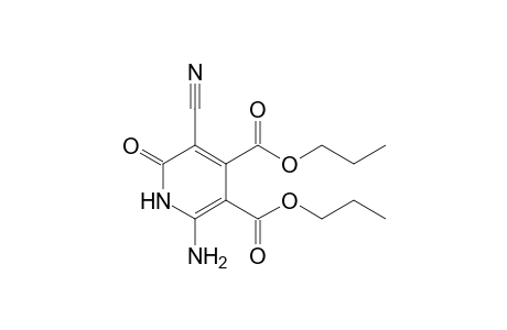 2-Amino-5-cyano-6-keto-1H-pyridine-3,4-dicarboxylic acid dipropyl ester