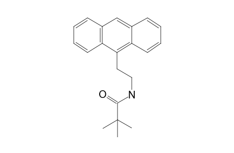 N-(2-anthracen-9-ylethyl)-2,2-dimethyl-propanamide