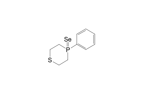 4-Phenyl-1,4-thiaphosphorinane - P-selenide