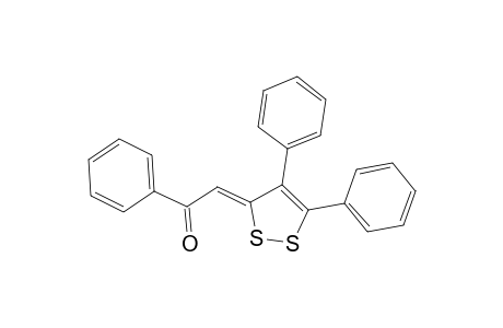 3-Benzoylmethylene-4,5-diphenyl-3H-1,2-dithiole