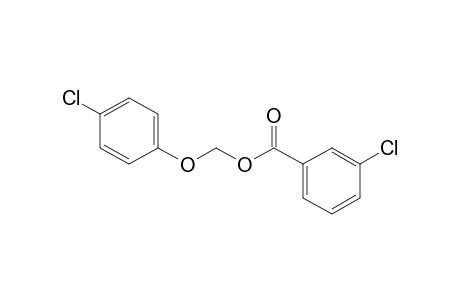 (p-Chlorophenoxy)methanol, m-chlorobenzoate