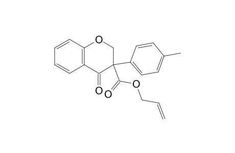 3-Allyloxycarbonyl-3-(4-methylphenyl)chroman-4-one