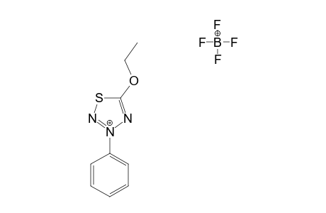 5-ETHOXY-3-PHENYL-1,2,3,4-THIATRIAZOLIUM-TETRAFLUOROBORATE