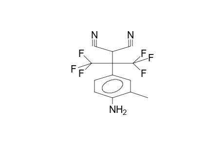 2-METHYL-4-[2,2-DICYANO-1,1-BIS(TRIFLUOROMETHYL)ETHYL]ANILINE