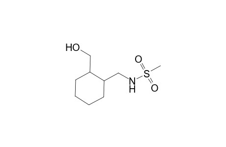 N-[2-(Hydroxymethyl)cyclohex-1-yl]methyl]methanesulfonamide