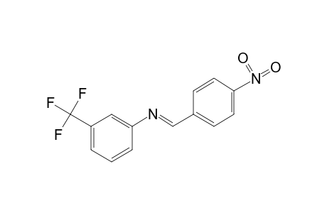 N-(p-nitrobenzylidene)-alpha,alpha,alpha-trifluoro-m-toluidine