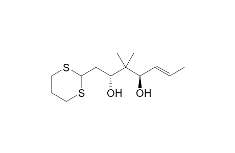 (E,2R,4R)-1-(1,3-dithian-2-yl)-3,3-dimethyl-5-heptene-2,4-diol