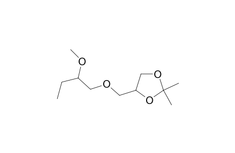 1,3-Dioxolane, 4-[(2-methoxybutoxy)methyl]-2,2-dimethyl-