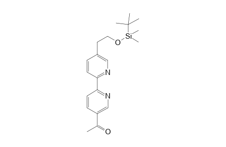 5-Acetyl-5'-[1''-(t-butyldimethylsilyloxy)ethyl]-2,2'-bipyridine