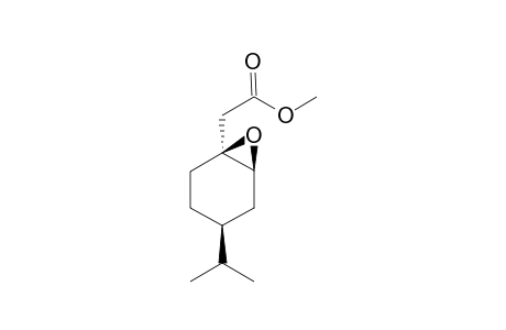 Methyl 1(R,S),2-epoxy-4(S)-isopropylcyclohex-1-yl]acetate