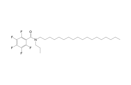 Benzamide, pentafluoro-N-propyl-N-octadecyl-