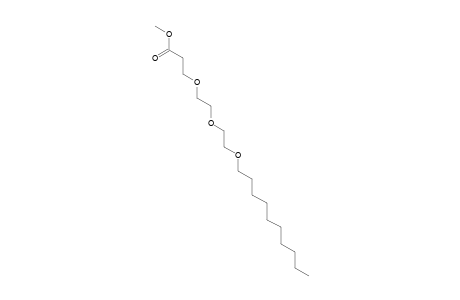 3-{2-[2-(decyloxy)ethoxy]ethoxy}propionic acid, methyl ester