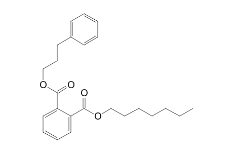 Phthalic acid, heptyl 3-phenylpropyl ester