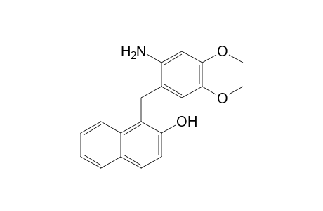 1-(2'-Amino-4',5'-dimethoxybenzyl)-2-naphthol