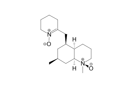 (1R,4aR,5S,7S,8aS)-Decahydro-1,7-dimethyl-5-[(3,4,5,6-tetrahydro-1-oxidopyridin-2-yl)methyl]quinoline 1-Oxide