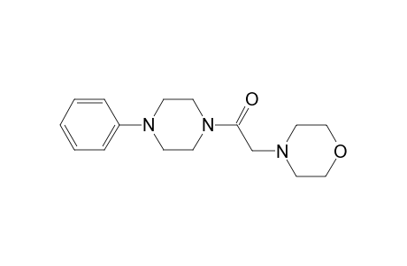 4-[2-Oxo-2-(4-phenyl-1-piperazinyl)ethyl]morpholine
