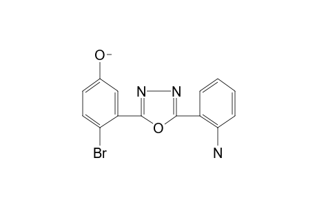 2-(o-aminophenyl)-5-(2-bromo-5-methoxyphenyl)-1,3,4-oxadiazole