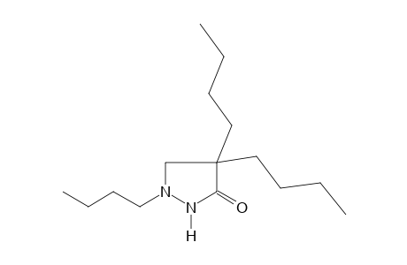 1,4,4-TRIBUTYL-3-PYRAZOLIDINONE