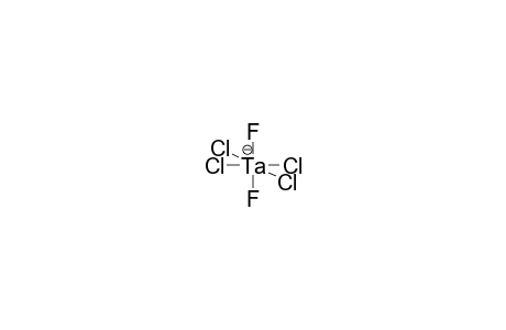 TRANS-TANTALUM DIFLUORIDE TETRACHLORIDE ANION