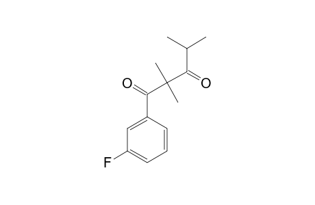 1-(3-FLUOROPHENYL)-2,2,4-TRIMETHYL-1,3-PENTADIONE