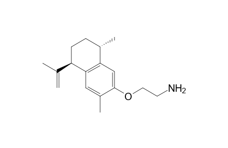 rac-2-(((5R,8S)-3,8-Dimethyl-5-(prop-1-en-2-yl)-5,6,7,8-tetrahydronaphthalen-2-yl)oxy)ethanamine