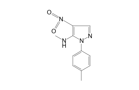 5-(METHYLAMINO)-4-NITRO-1-p-TOLYLPYRAZOLE