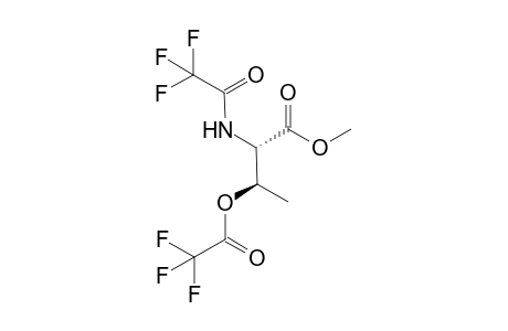 methyl (2S,3R)-2-[(2,2,2-trifluoroacetyl)amino]-3-(2,2,2-trifluoroacetyl)oxy-butanoate