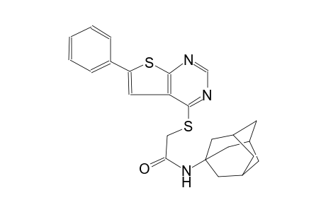 acetamide, 2-[(6-phenylthieno[2,3-d]pyrimidin-4-yl)thio]-N-tricyclo[3.3.1.1~3,7~]dec-1-yl-