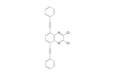 2,3-dichloro-5,8-bis(phenylethynyl)quinoxaline