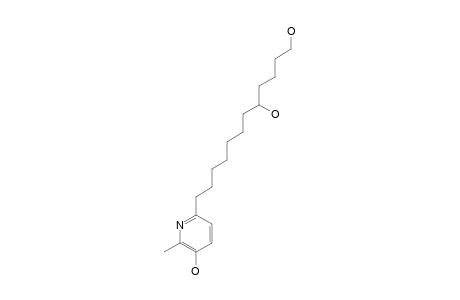 12'-HYDROXY-8'-MULTIJUGUINOL;2-METHYL-3-HYDROXY-6-N-(8',12'-DIHYDROXYDODECYL)-PYRIDINE