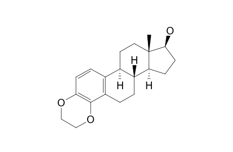 Estra-1,3,5(10)-trien-17-ol, 3,4-[1,2-ethanediylbis(oxy)]-, (17.beta.)-