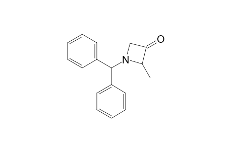 1-(diphenylmethyl)-2-methyl-3-azetidinone