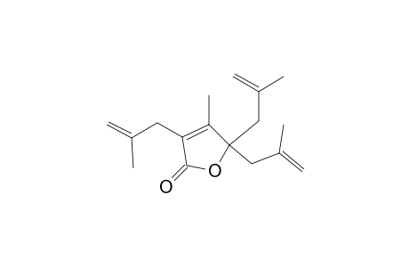 2(5H)-Furanone, 4-methyl-3,5,5-tris(2-methyl-2-propenyl)-