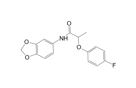 N-(1,3-benzodioxol-5-yl)-2-(4-fluorophenoxy)propanamide