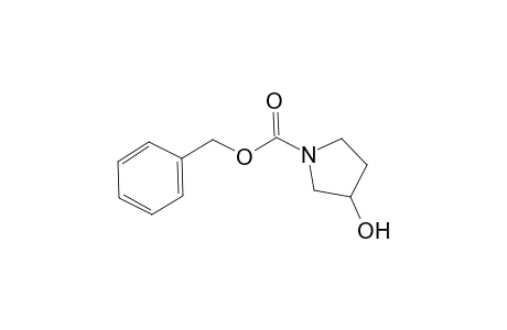 Benzyl 3-hydroxy-1-pyrrolidinecarboxylate