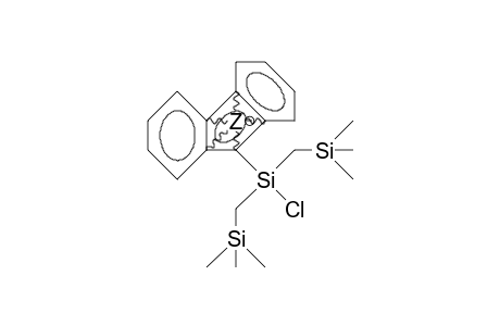 9-(Chloro-bis[trimethylsilylmethyl]silyl)-fluorenyl anion