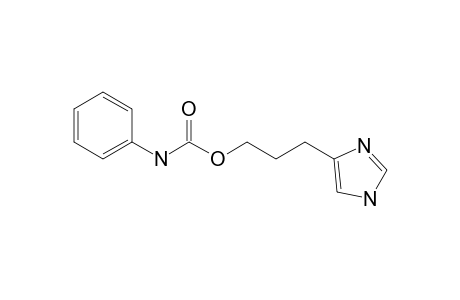 3-(1H-imidazol-5-yl)propyl N-phenylcarbamate