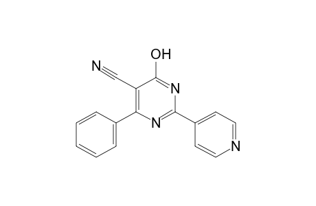 4-HYDROXY-6-PHENYL-2-(4-PYRIDYL)-5-PYRIMIDINECARBONITRILE