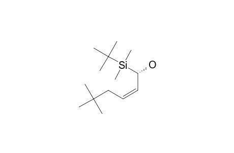 (Z)-1-(TERT.-BUTYLDIMETHYLSILYL)-5,5-DIMETHYLHEX-2-EN-1-OL